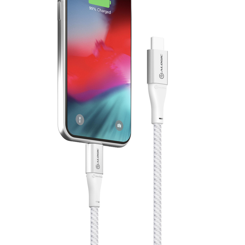Alogic Super Ultra USB-C to Lightning Cable 1.5m Silver