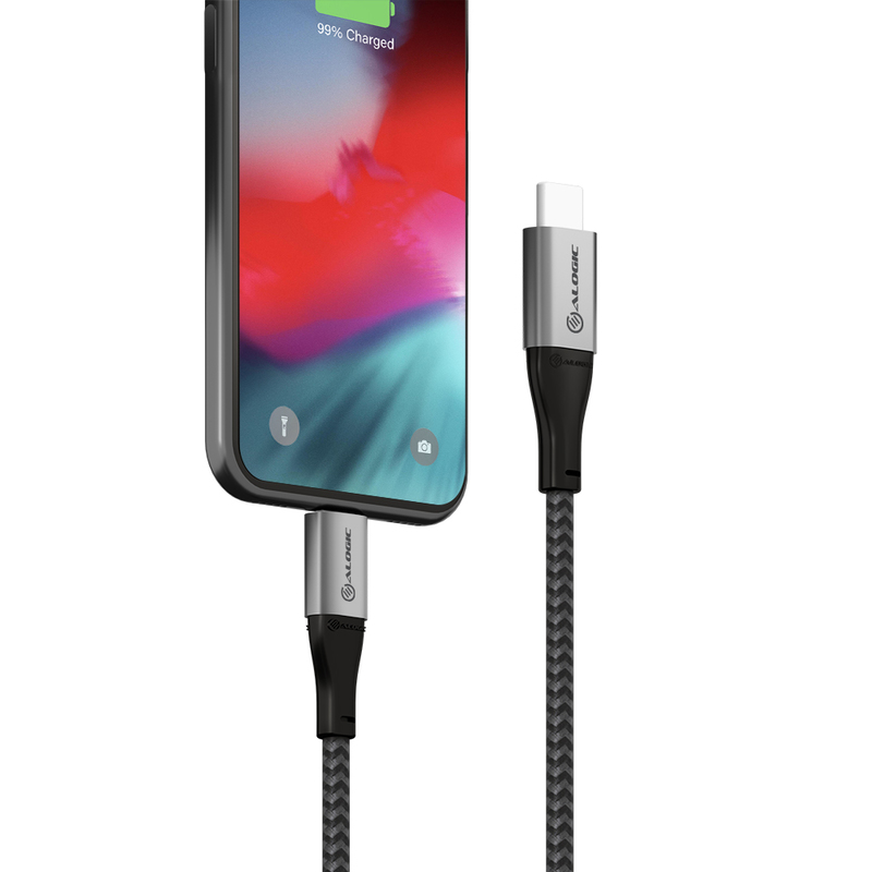 Alogic Super Ultra USB-C to Lightning Cable 1.5m Space Grey