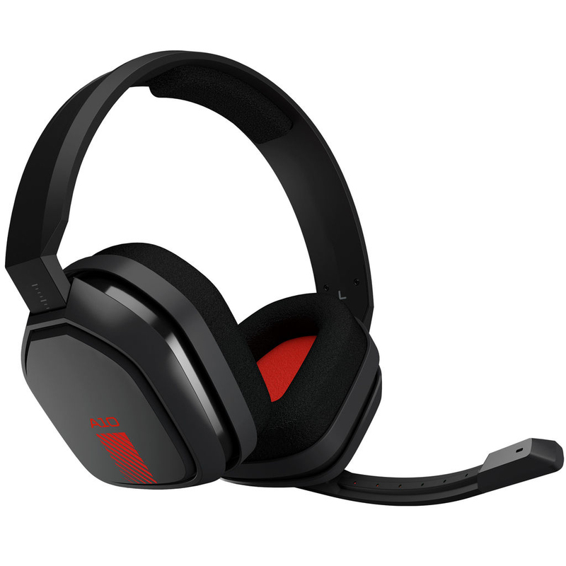 Astro Gaming A10 Grey/Red Gaming Headset for PC