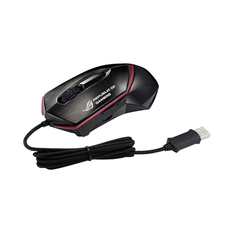 ASUS ROG GX1000 USB Gaming Mouse Laser 8200DPI Black