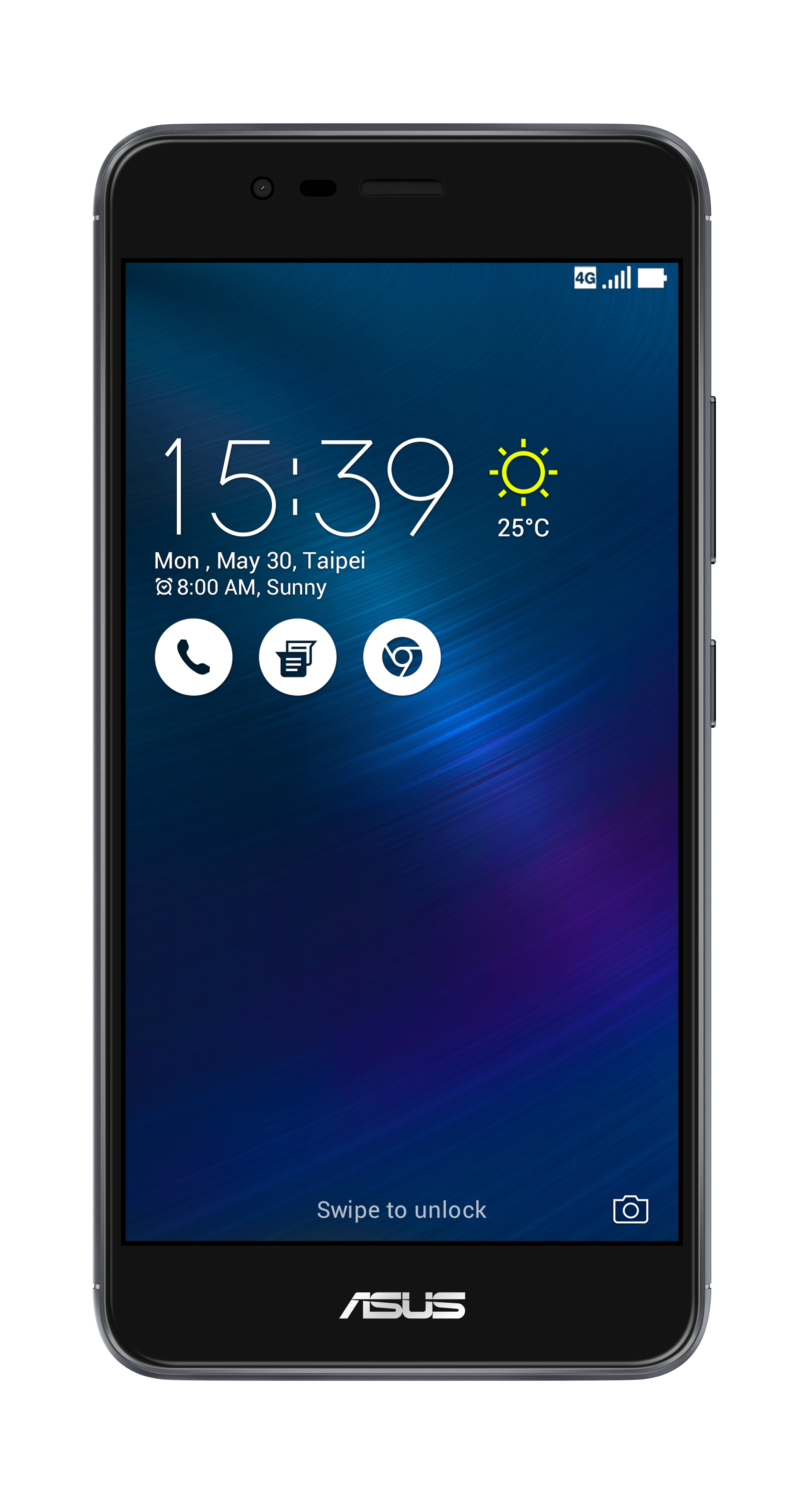 ASUS ZenFone 3 Smartphone Grey/5.2 Inch HD/2GB RAM/16GB/Dual SIM/LTE/Android 6.0