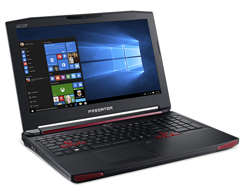 Acer Predator 15 G9-593-75GB Gaming Laptop i7-7700HQ 2.8GHz/16GB/1TB/15.6-inch/Black