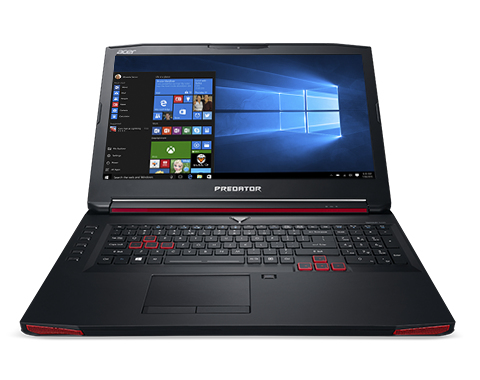 Acer Predator GX-791-76QT Gaming Laptop Intel Core i7-6820HK 2.7 GHz/17.3-inch/Black&Red