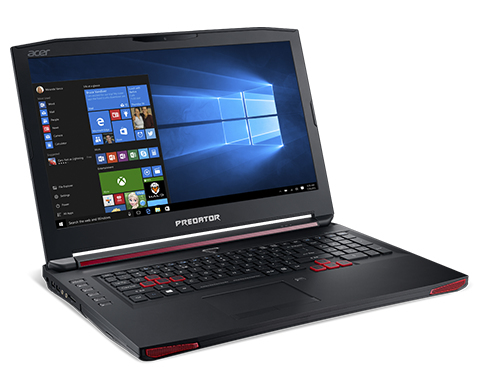 Acer Predator GX-791-77BM Gaming Laptop Intel Core i7-6820HK 2.7 GHz/17.3-inch/Black&Red