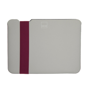 Acme Skinny Sleeve Small Stretchshell Neoprene Grey/Fuchsia Fits Laptop/Tablet 13-Inch