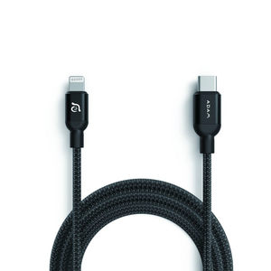 Adam Elements Peak II USB-C to Lightning Cable 120cm Black