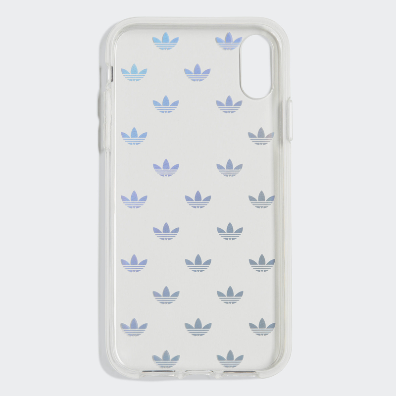 Adidas Original Trefoil Case Clear/Logo for iPhone XR