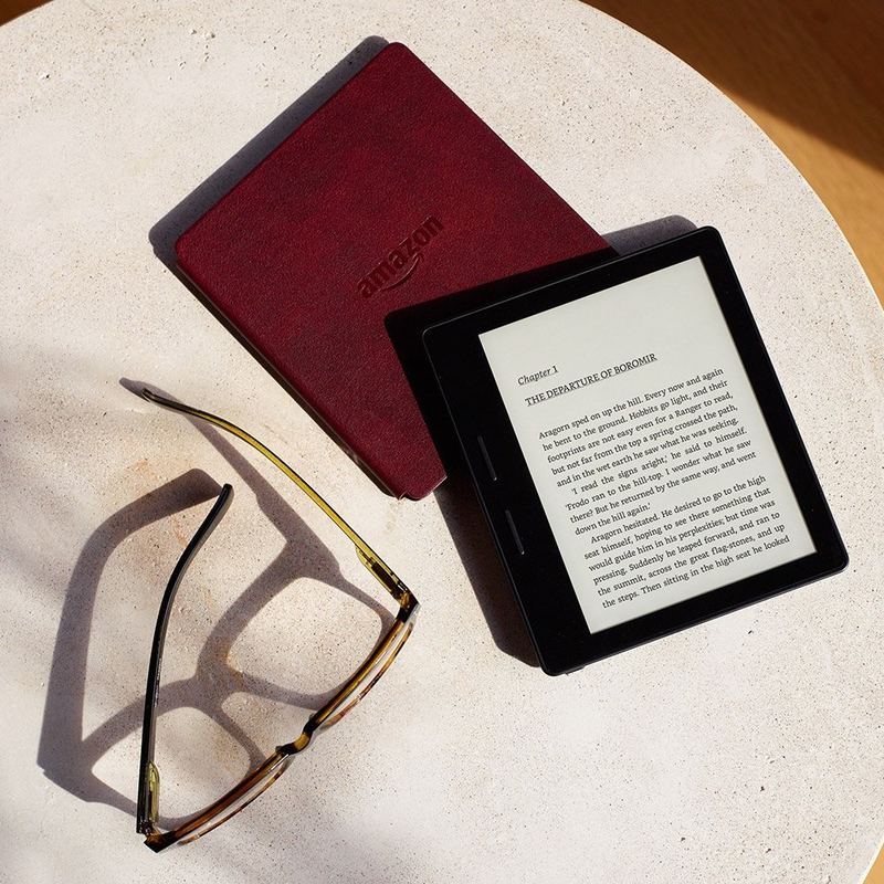 Amazon Kindle Oasis E-Reader Black Wi-Fi Free 3G with Special Offer