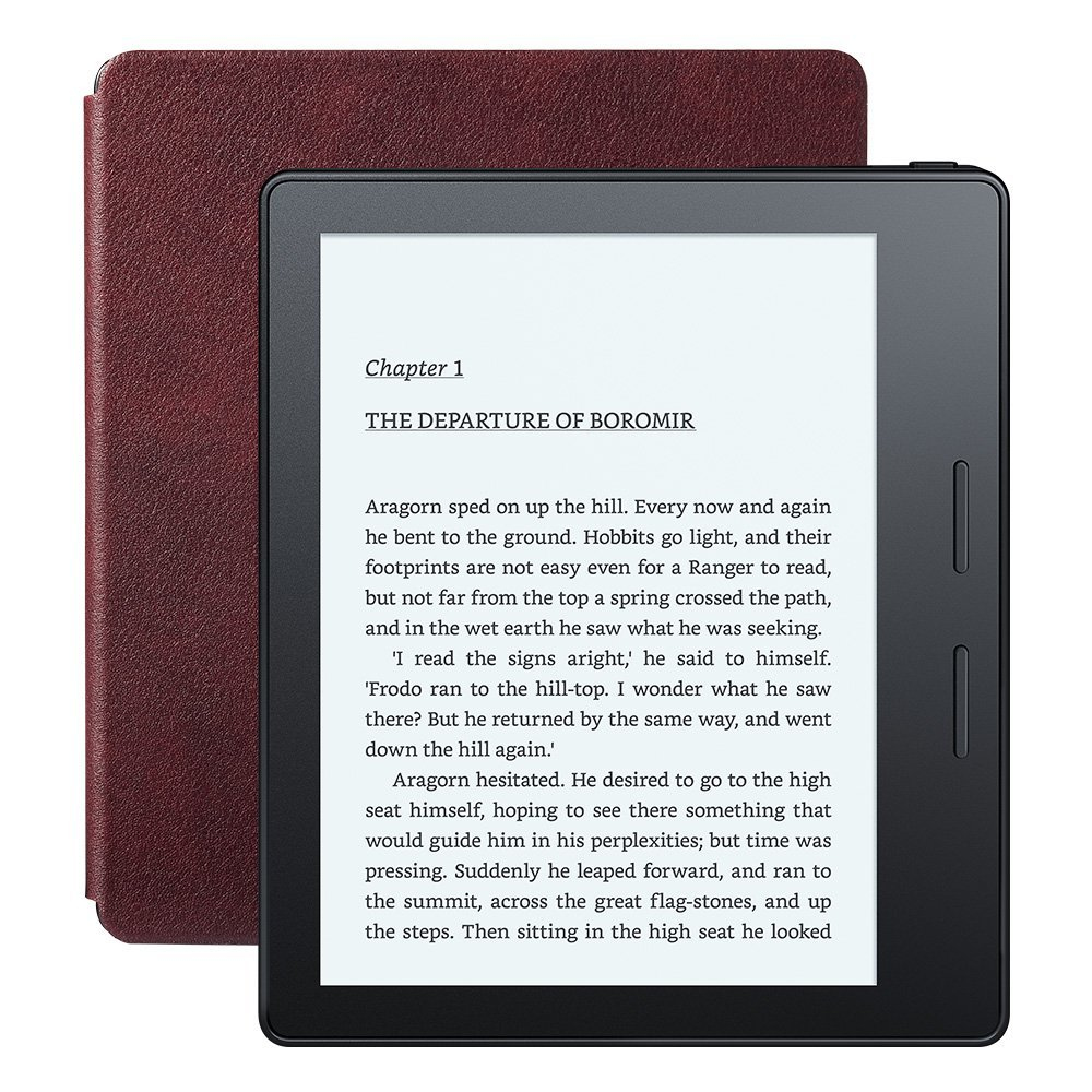 Amazon Kindle Oasis E-Reader Merlot Wi-Fi with Special Offer
