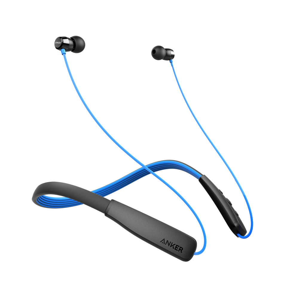 Anker Soundbuds Lite Black/Blue In Ear Headset
