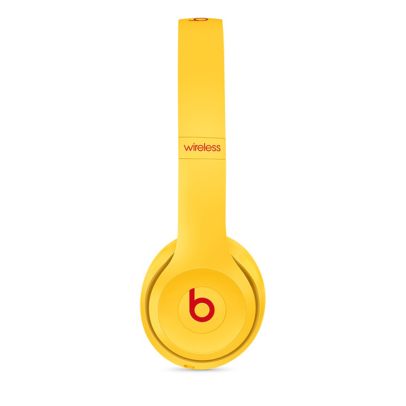 Beats Solo3 Club Collection Club Yellow Wireless Headphones