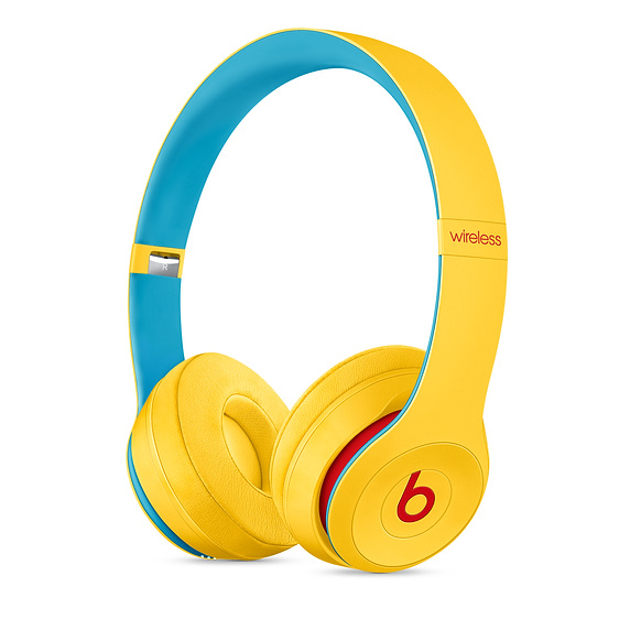Beats Solo3 Club Collection Club Yellow Wireless Headphones