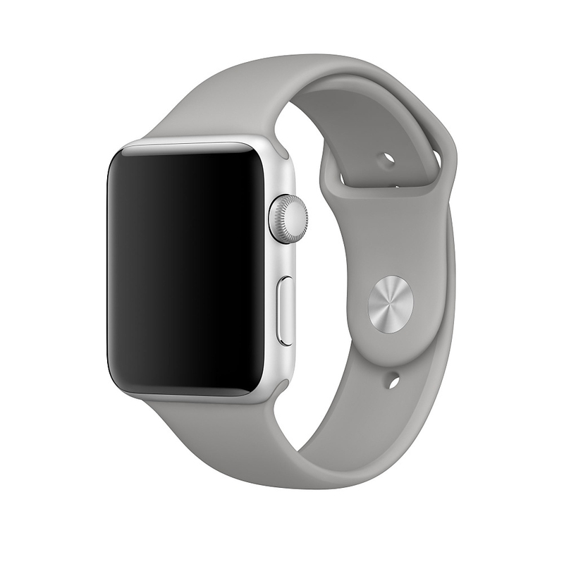 Apple Watch Sport Band Concrete 42mm (Compatible with Apple Watch 42/44/45mm)