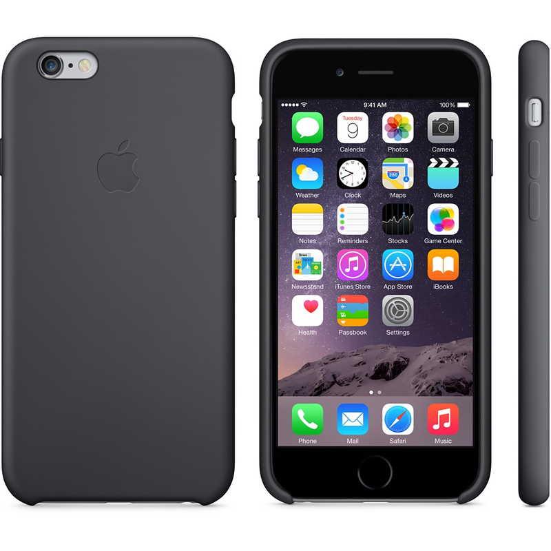 Apple Silicone Case Black iPhone 6