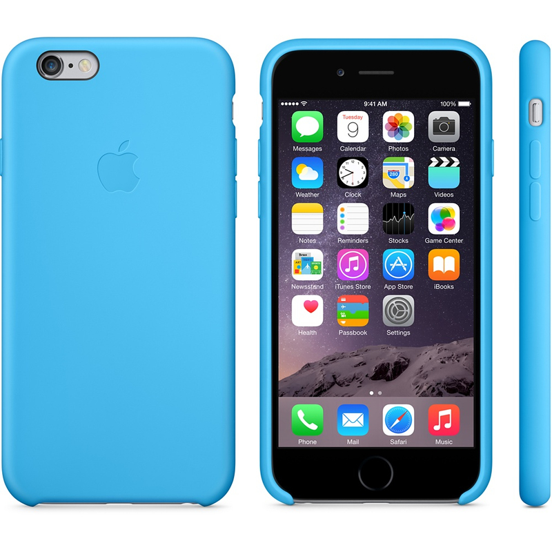 Apple Silicone Case Blue iPhone 6