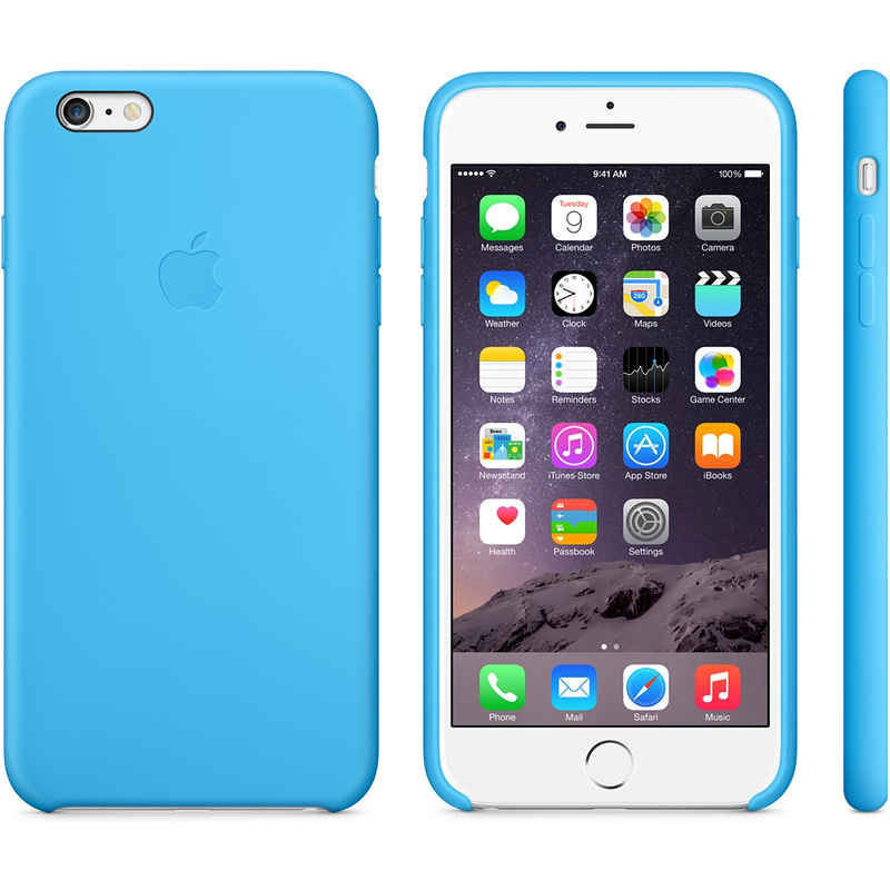 Apple Silicone Case Blue iPhone 6 Plus