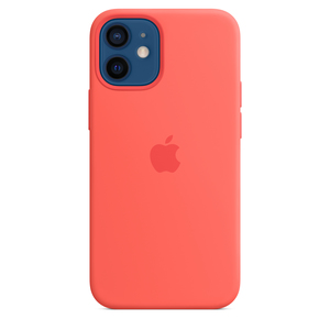 Apple Silicone Case Pink Citrus with MagSafe for iPhone 12 Mini
