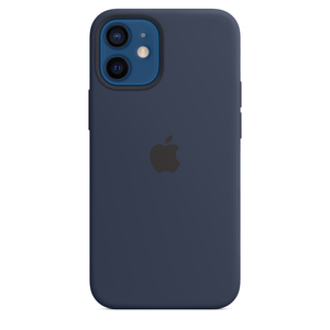 Apple Silicone Case Deep Navy with MagSafe for iPhone 12 Mini