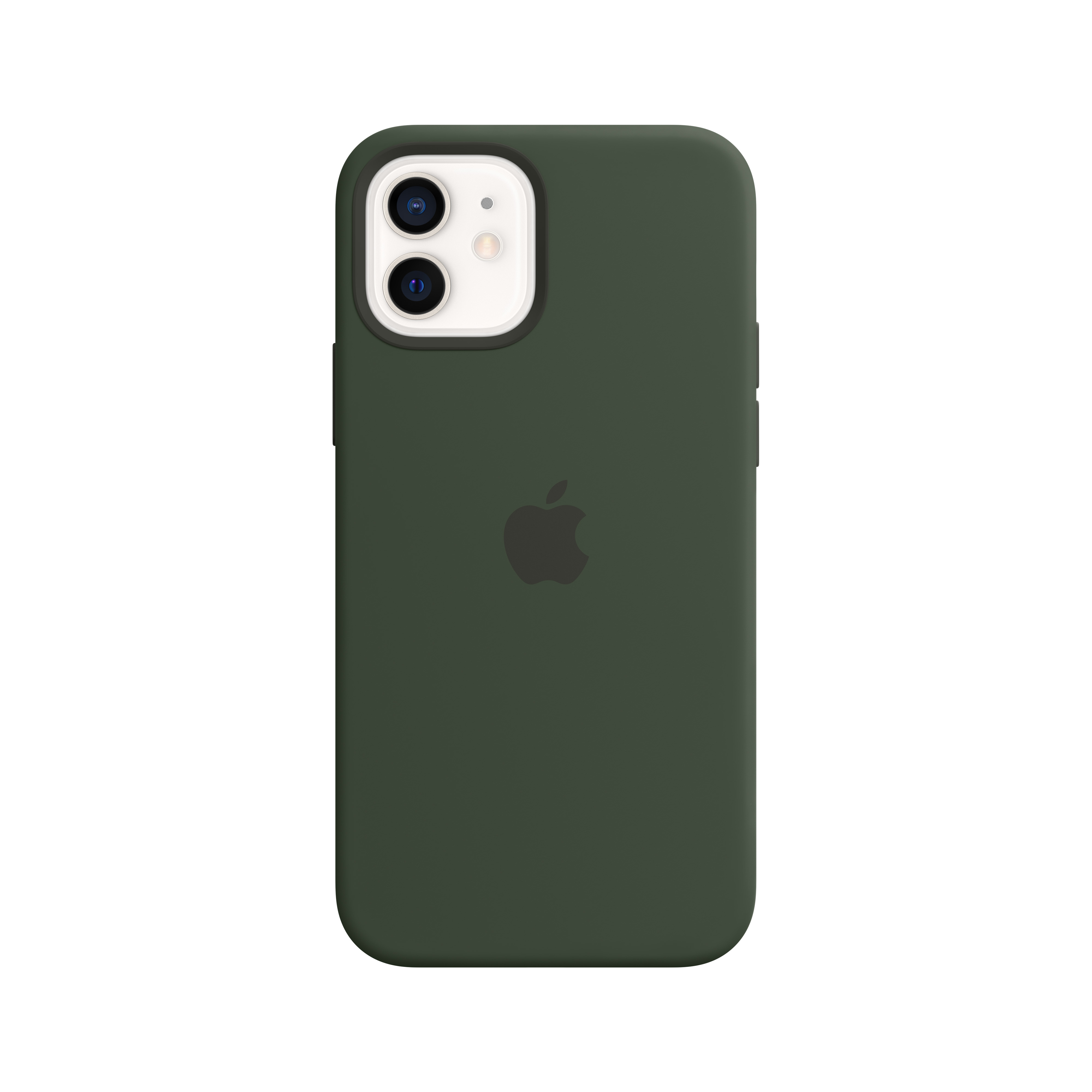 Apple Silicone Case Cypress Green with MagSafe for iPhone 12/Pro