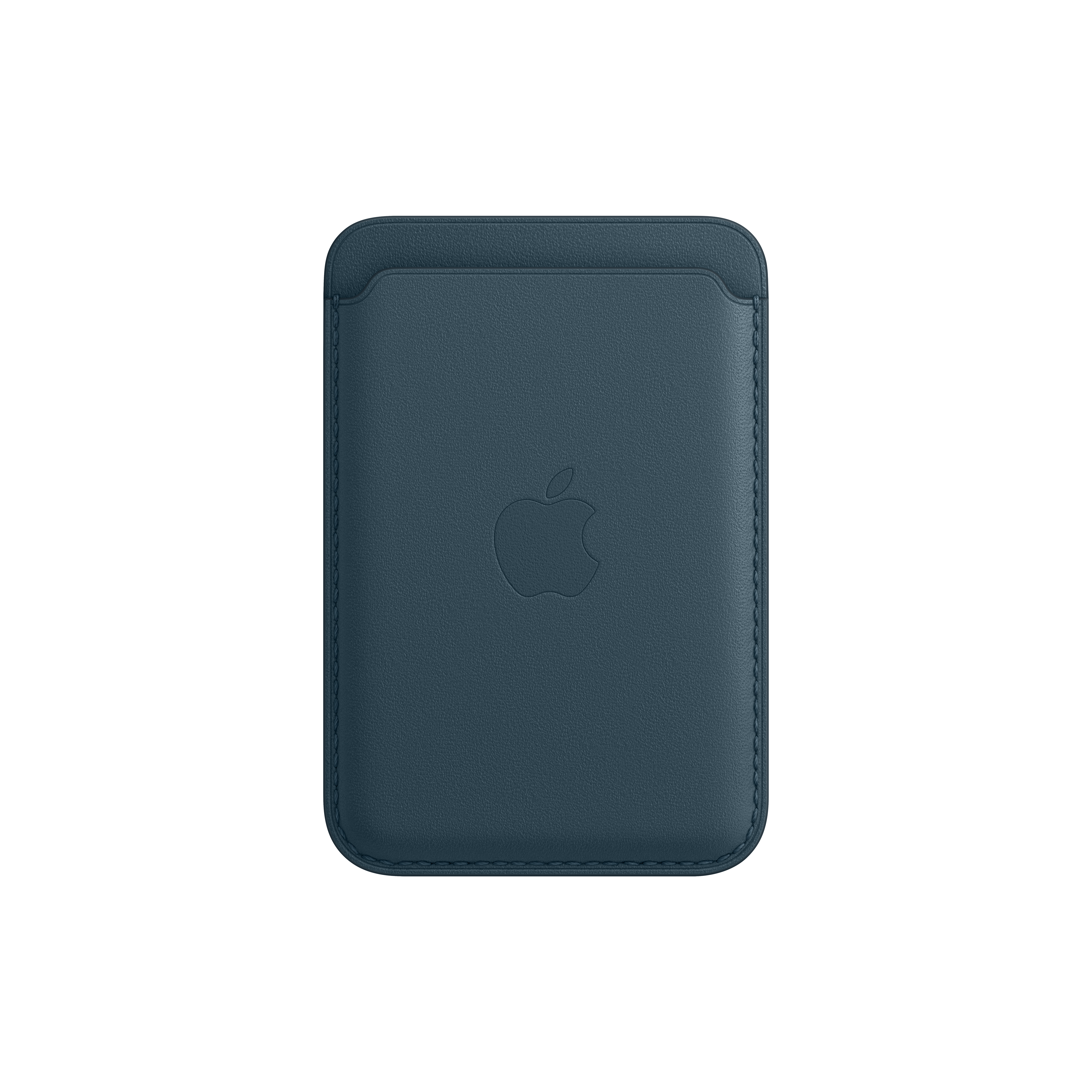 Apple Leather Wallet Baltic Blue with MagSafe for iPhone
