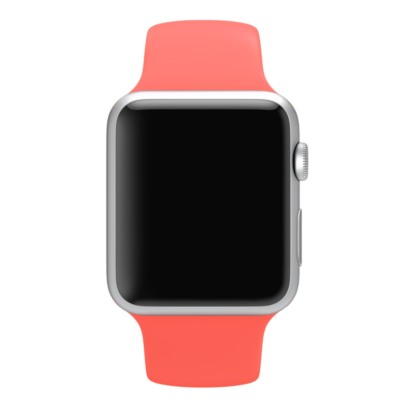 Apple Watch Pink Sport Band 42mm (Compatible with Apple Watch 42/44/45mm)