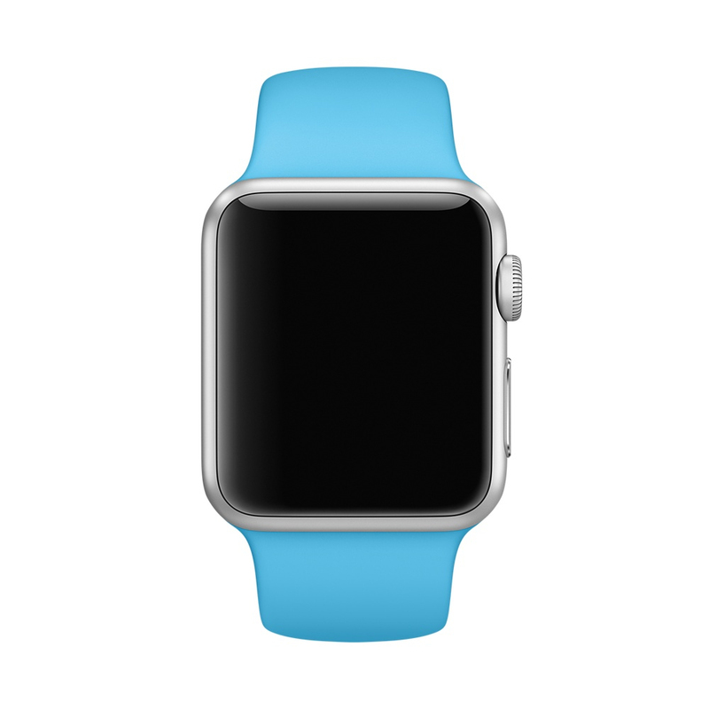 Apple Watch Blue Sport Band 38mm (Compatible with Apple Watch 38/40/41mm)