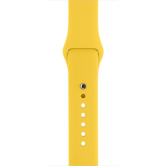 Apple Yellow Sport Band Apple Watch 38mm (Compatible with Apple Watch 38/40/41mm)
