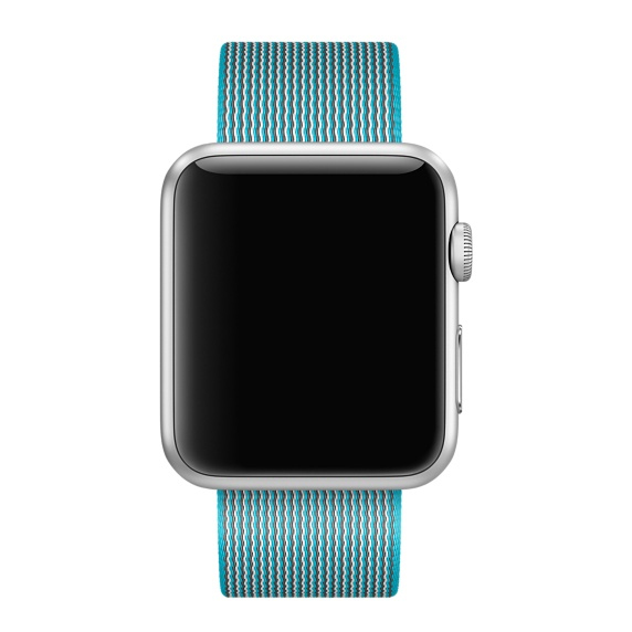 Apple Scuba Blue Nylon Band Apple Watch 42mm (Compatible with Apple Watch 42/44/45mm)