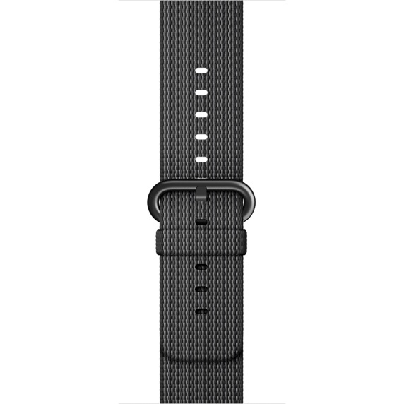 Apple Black Nylon Band Apple Watch 42mm (Compatible with Apple Watch 42/44/45mm)