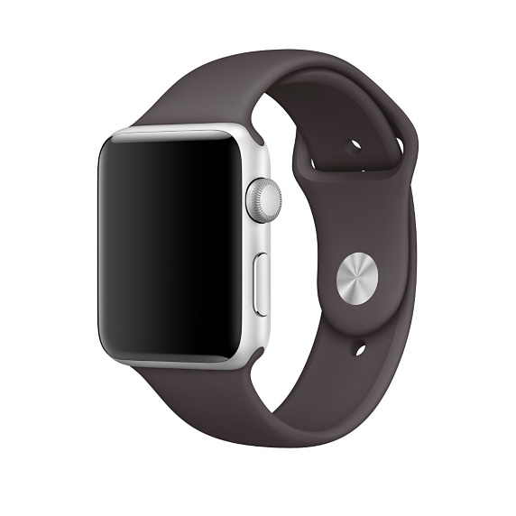 Apple Watch Sport Band Cocoa 42mm (Compatible with Apple Watch 42/44/45mm)