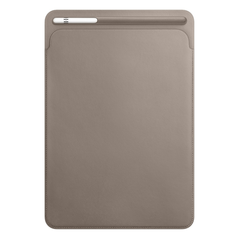 Apple Leather Sleeve Taupe For iPad Pro 10.5-Inch