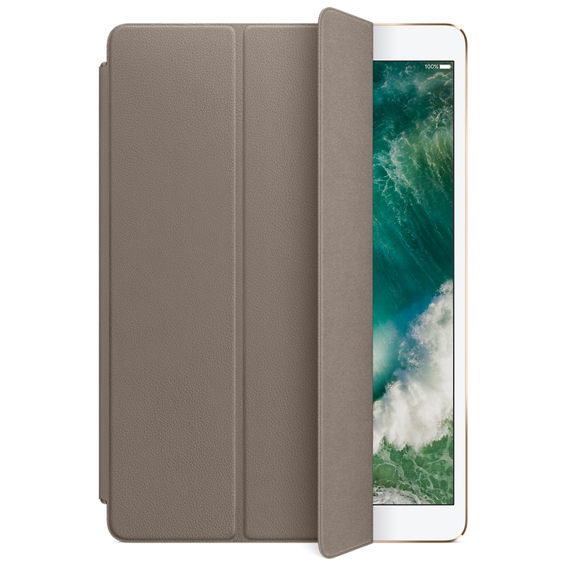 Apple Leather Smart Cover Taupe For iPad Pro 10.5-Inch
