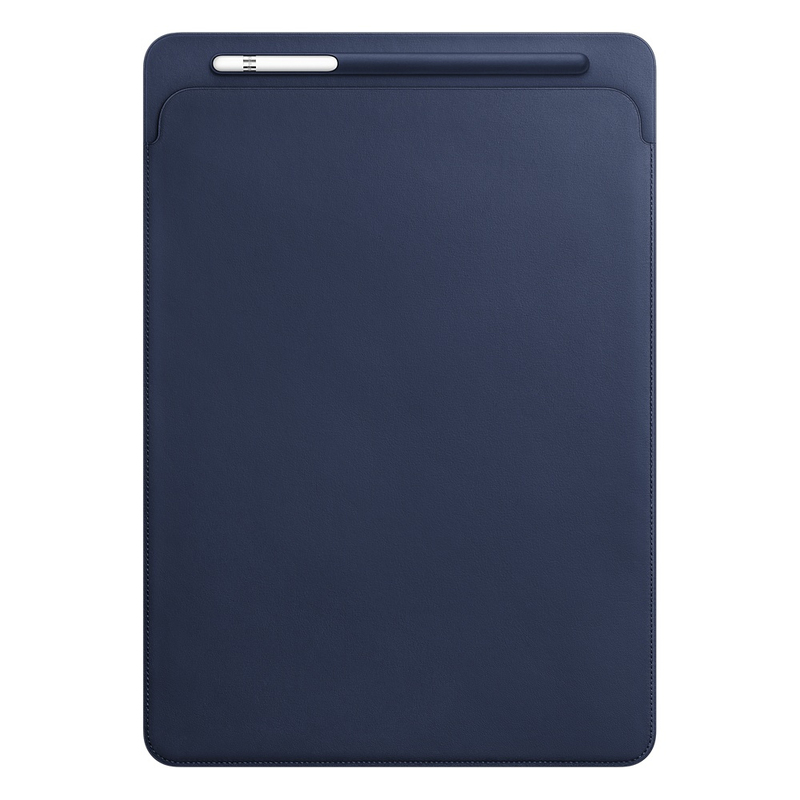 Apple Leather Sleeve Midnight Blue for iPad Pro 12.9-Inch