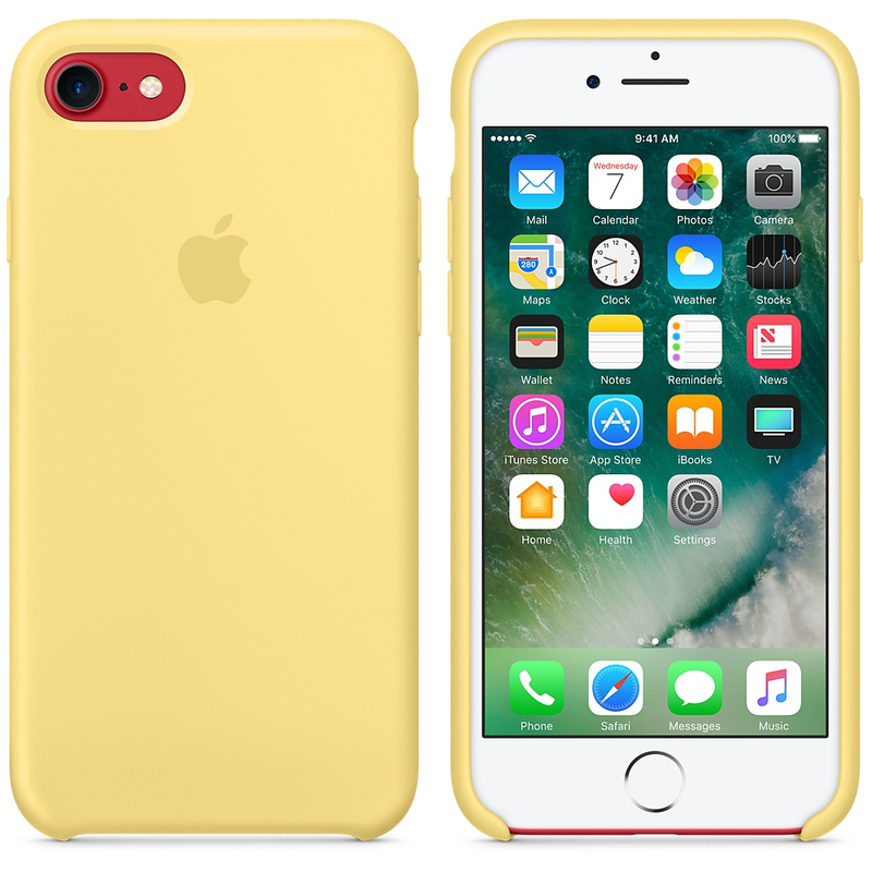 Apple Silicone Case Pollen For iPhone 8/7