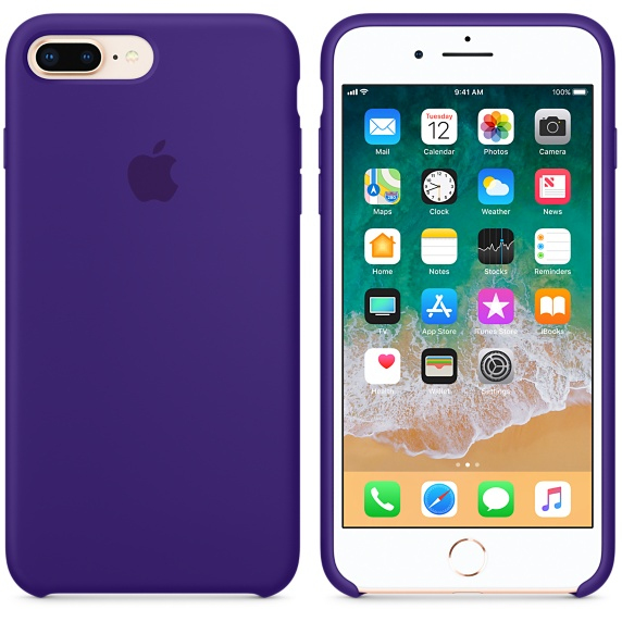 Apple Silicone Case Ultra Violet for iPhone 8 Plus/7 Plus