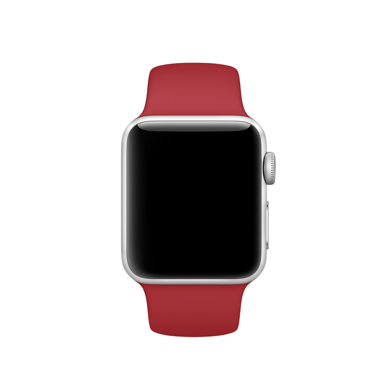 Apple Red Sport Band S/M & M/L for Nike Watch 38mm (Compatible with Apple Watch 38/40/41mm)