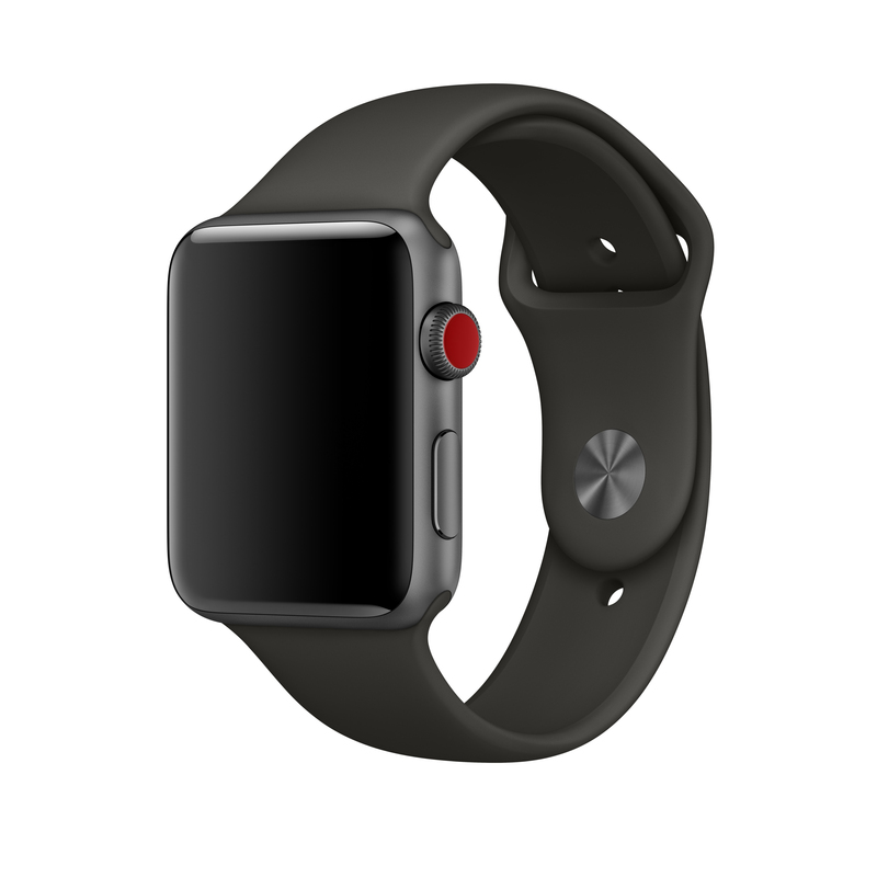 Apple Grey Sport Band S/M & M/L for Nike Watch 42mm (Compatible with Apple Watch 42/44/45mm)