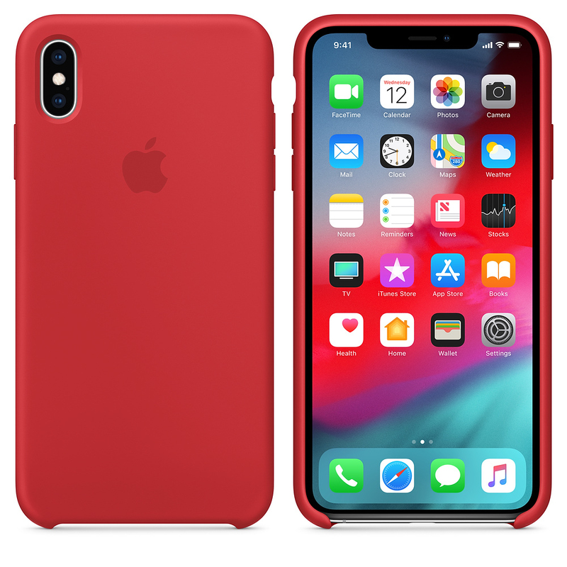 Apple Silicone Case (Product)Red for iPhone XS Max