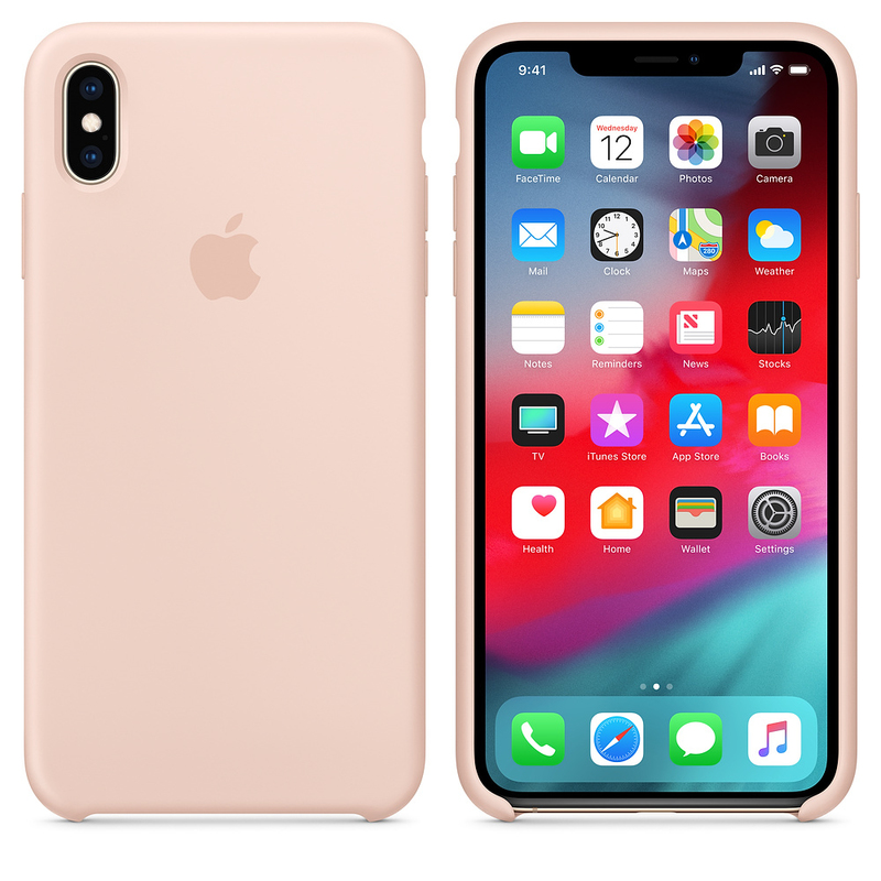 Apple Silicone Case Pink Sand for iPhone XS Max
