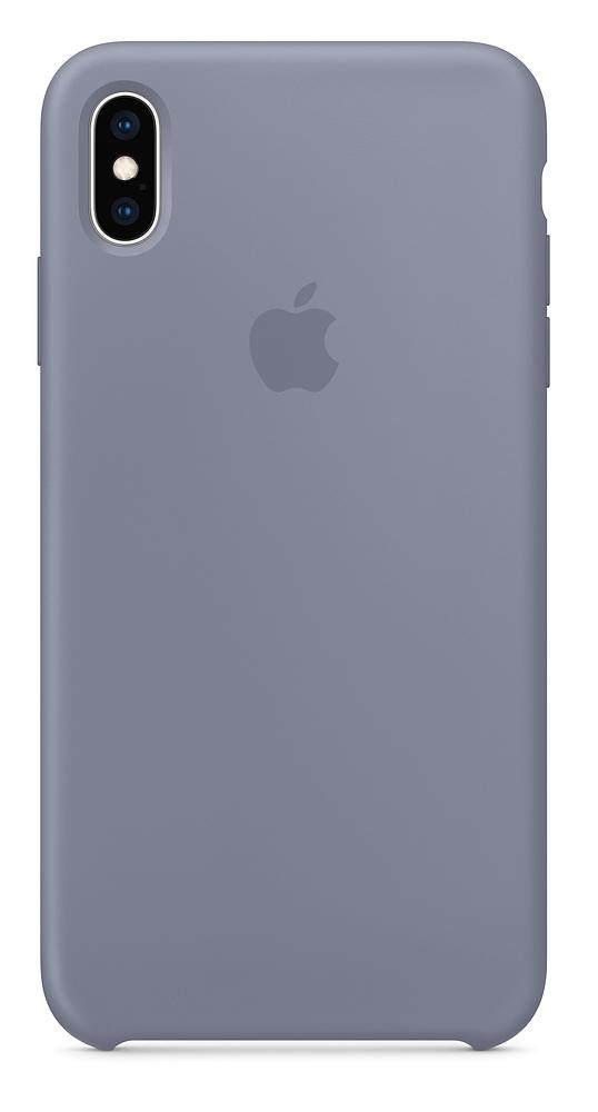Apple Silicone Case Lavender Grey for iPhone XS Max