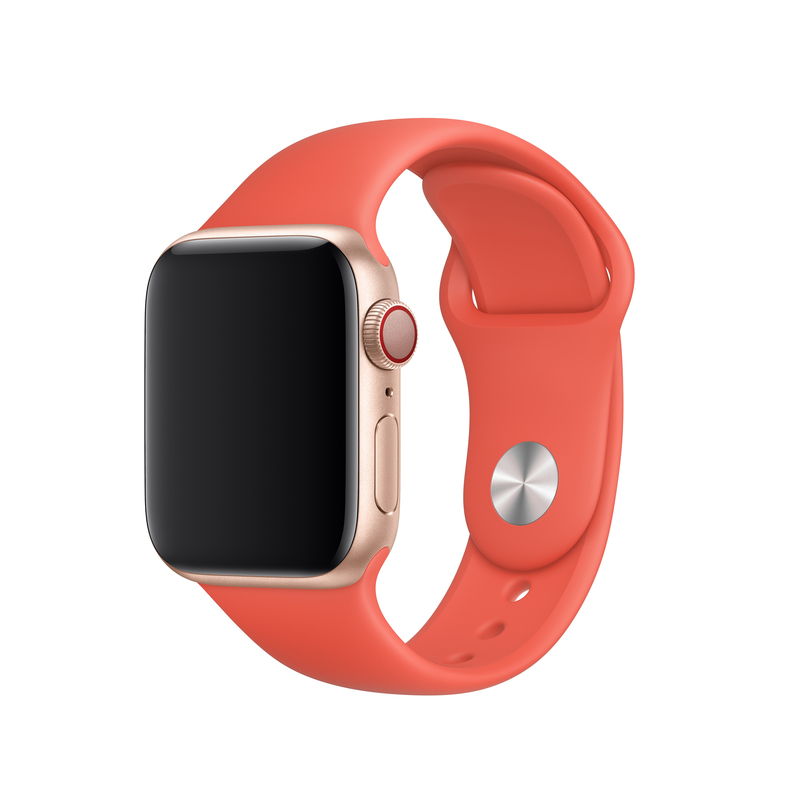Apple 40mm Nectarine Sport Band S/M & M/L for Apple Watch (Compatible with Apple Watch 38/40/41mm)