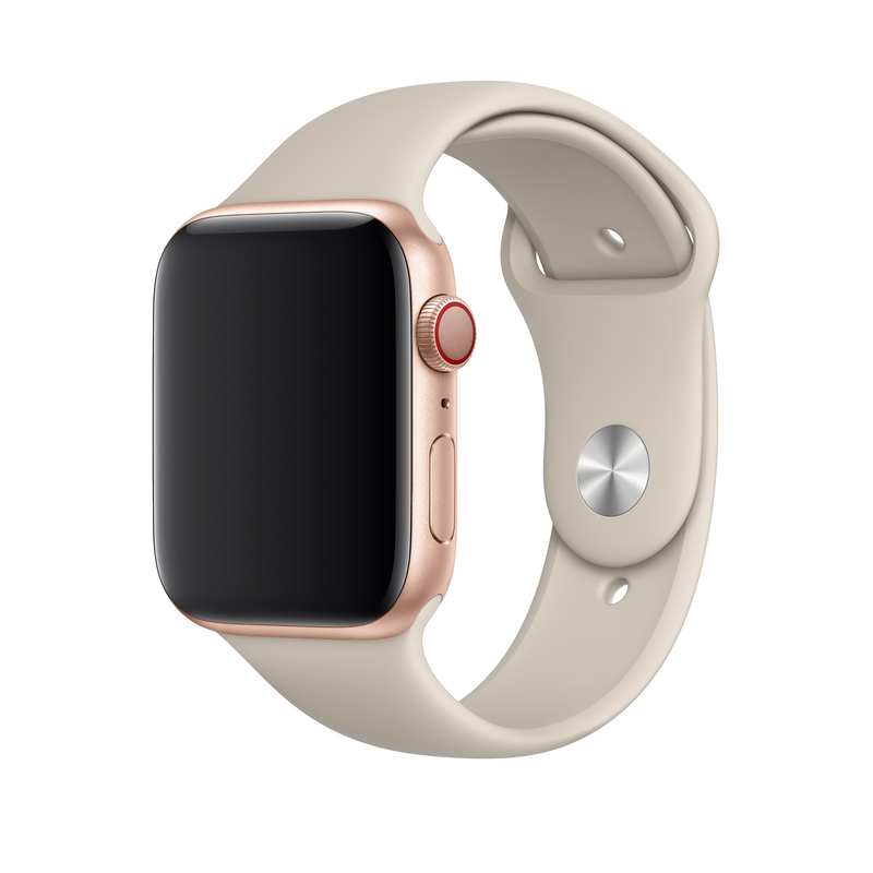 Apple 44mm Stone Sport Band S/M & M/L for Apple Watch (Compatible with Apple Watch 42/44/45mm)