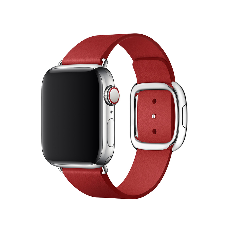 Apple 40mm Red Modern Buckle Band for Apple Watch Medium (Compatible with Apple Watch 38/40/41mm)