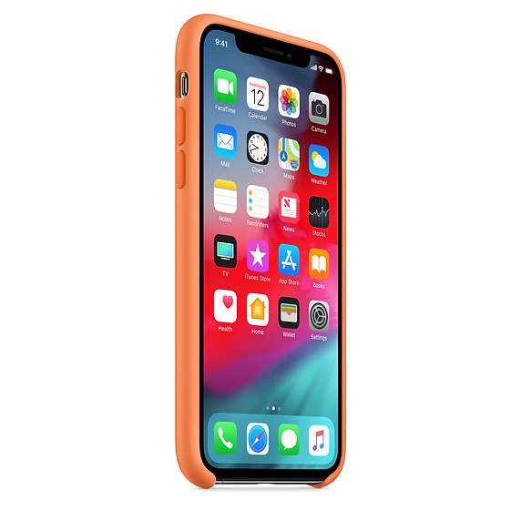 Apple Silicone Case Papaya for iPhone XS