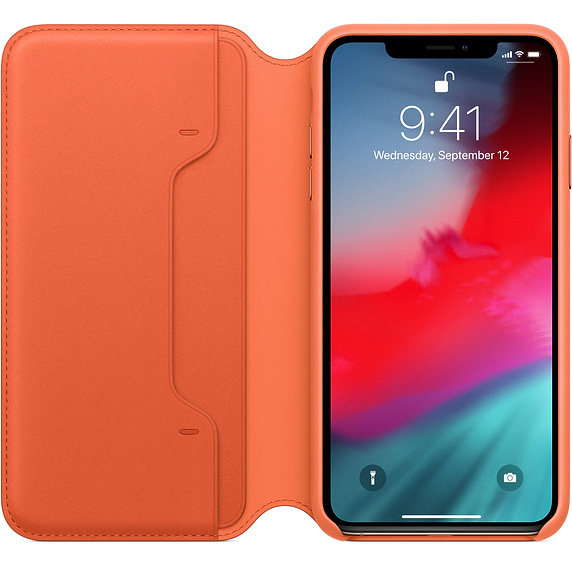 Apple Leather Folio Sunset for iPhone XS Max