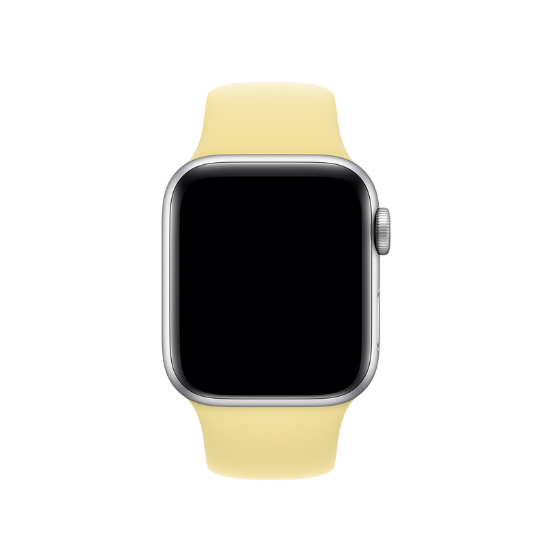 Apple 40mm Lemon Cream Sport Band for Apple Watch S/M & M/L (Compatible with Apple Watch 38/40/41mm)