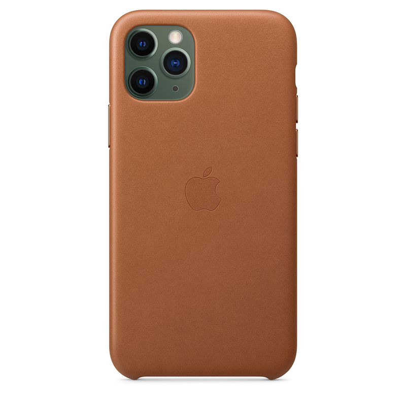 Apple Leather Case Saddle Brown for iPhone 11 Pro