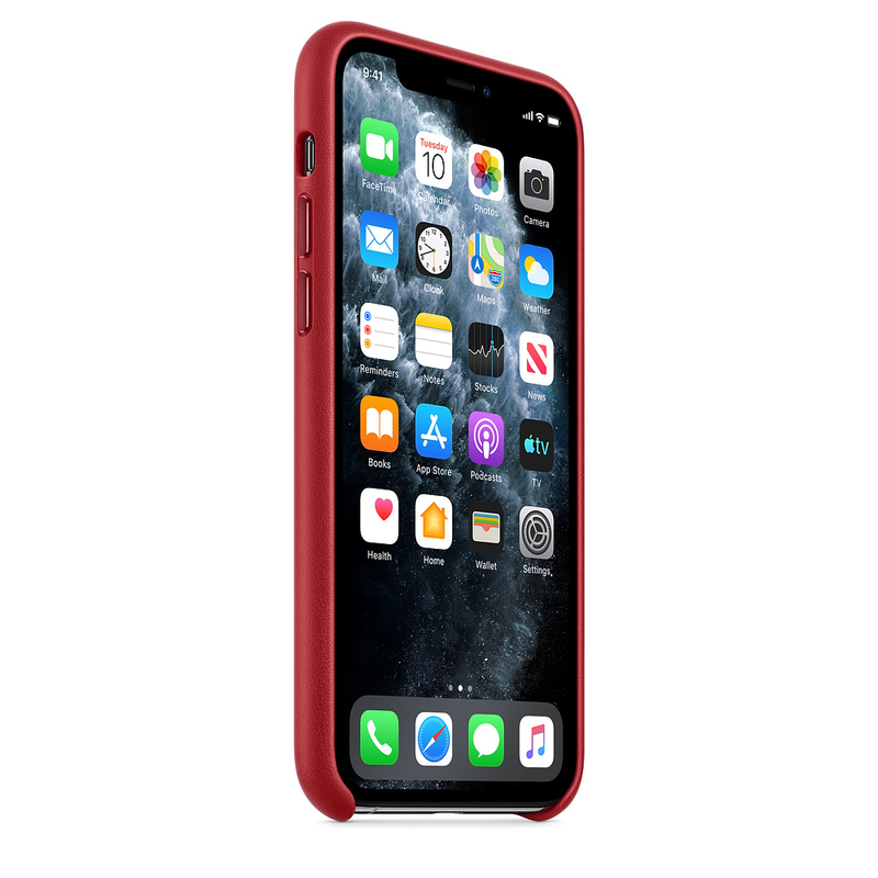 Apple Leather Case Product Red for iPhone 11 Pro