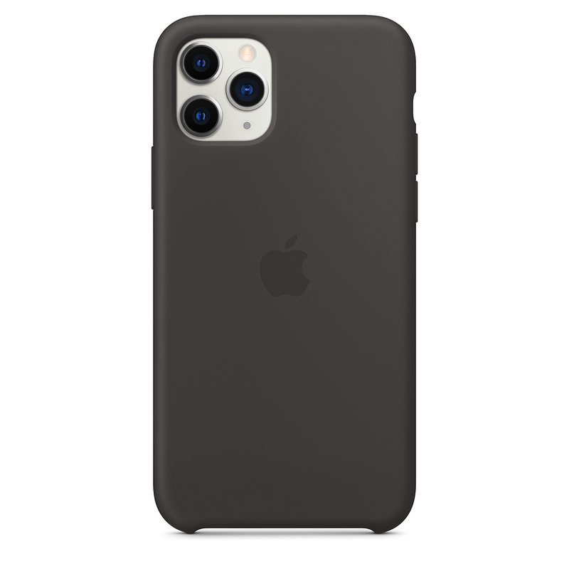 Apple Silicone Case Black for iPhone 11 Pro