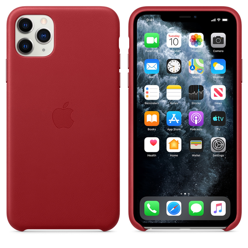 Apple Leather Case Product Red for iPhone 11 Pro Max